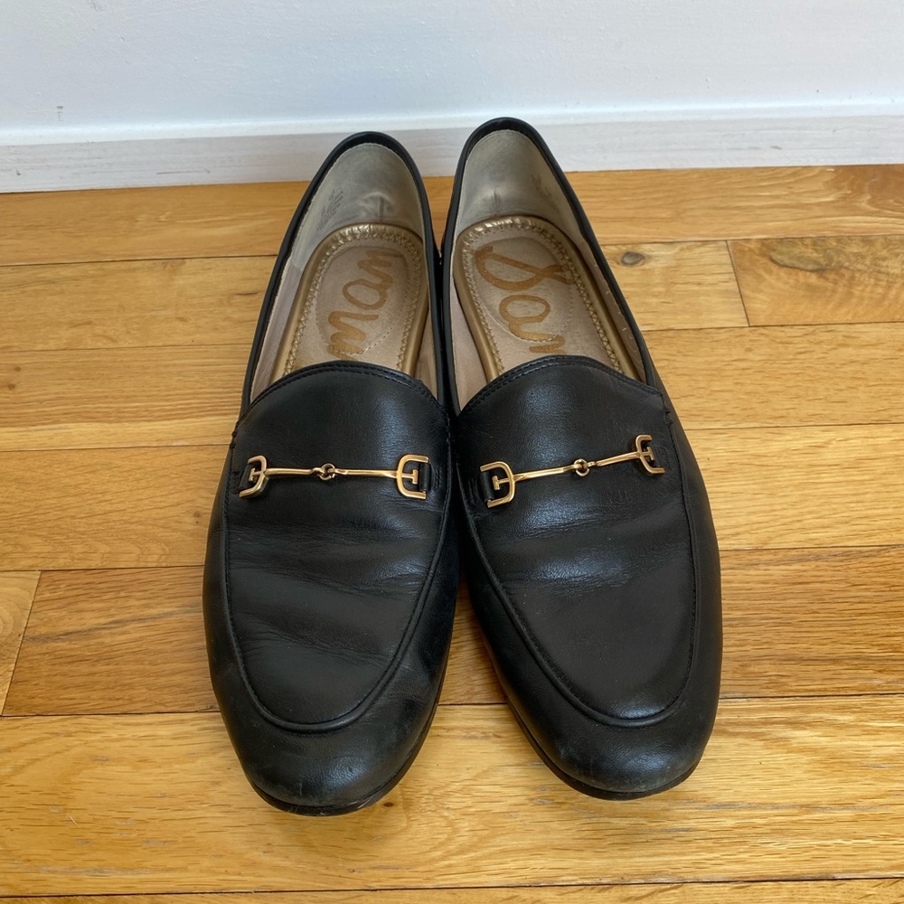 Sam Edelman black Gucci style loafers, women’s size 8